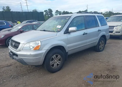 2003 Honda Pilot Ex z USA, uszkodzony, nr VIN 2HKYF18473H544159